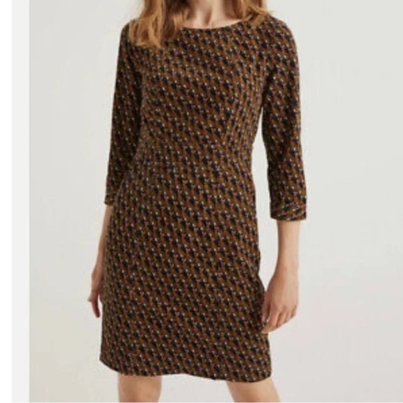 Boden Coraline Rabbit Print dress - Picture 1 of 6
